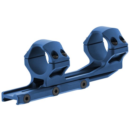 UTG ACCU-SYNC® 30mm Medium Profile 50mm Offset Picatinny Scope Rings - Blue