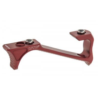 UTG Ultra Slim Angled Foregrip Keymod - Red