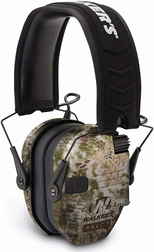 Walker&#39;s Razor Slim Electronic Ear Muff - Kryptek
