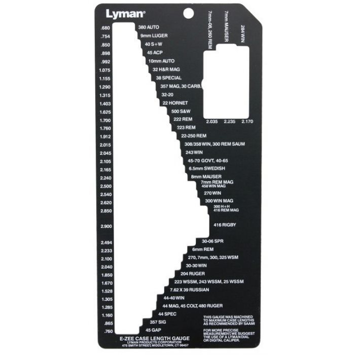 Lyman E-Zee Case Trim Gauge