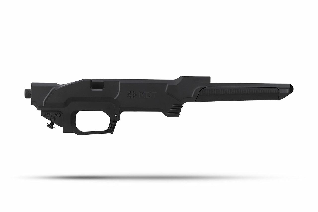 MDT ESS Chassis Base - Remington 700 LA Right Hand (Black)