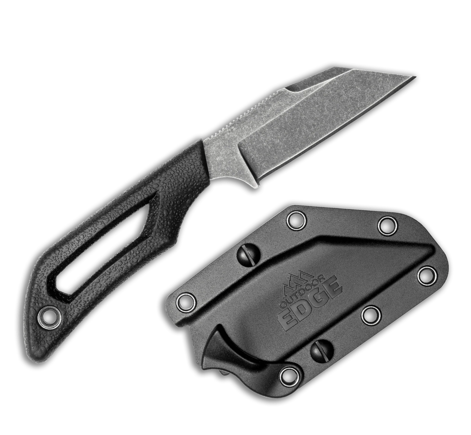 Outdoor Edge Pivot Wharncliffe - Black