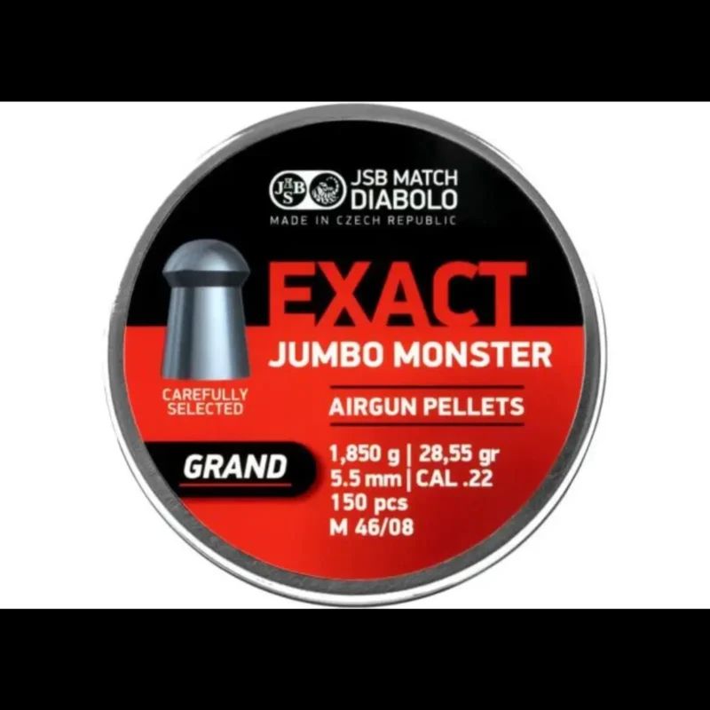 JSB Jumbo Exact Monster Grand 5.52mm (28.55 gr) - 150 Pellets