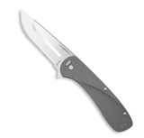 Outdoor Edge Razor VX1 3.0&quot; Replaceable Blade Spring Assisted Carry Knife - Silver