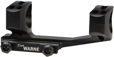 Warne 1&quot; 2nd Gen Skeleton MSR Mount, Black XSKEL1TW
