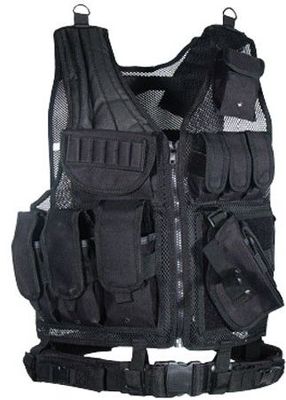 UTG Sportsman Tactical Scenario Vest, Black