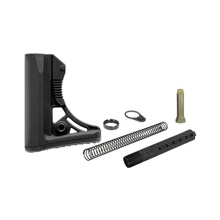 UTG PRO AR15 Ops Ready S3 Mil-spec Stock Kit Black - MT-FGK01