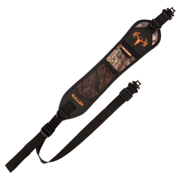 Allen Hypa-Lite Bruiser Deer Hunting Rifle Sling - Black / Mossy Oak Break-Up Country Camo