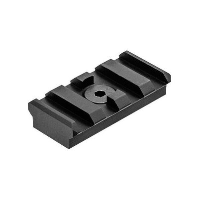 UTG PRO M-LOK 4-Slot Picatinny Rail Section, Black MTURS09S