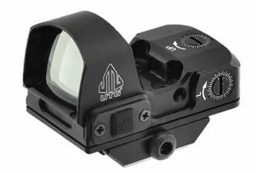 UTG Reflex Micro Dot, Green 4 MOA Single Dot, Adaptive Base