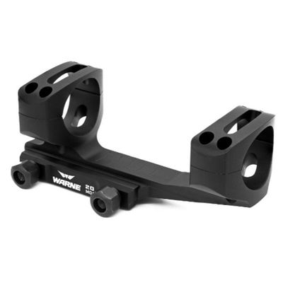 Warne 20MOA Ext. Skeleton 30mm Mount, Black LRSKEL30TW