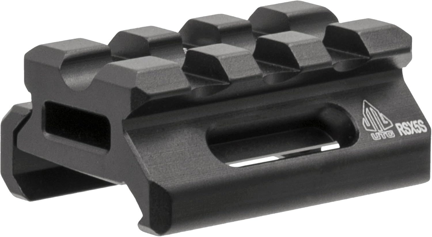 UTG Super Slim Short Riser - 0.5&quot; Low. 3 Slots MT-RSX5S