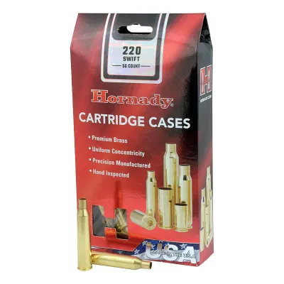 Hornady Brass 220 Swift (50) Unprimed