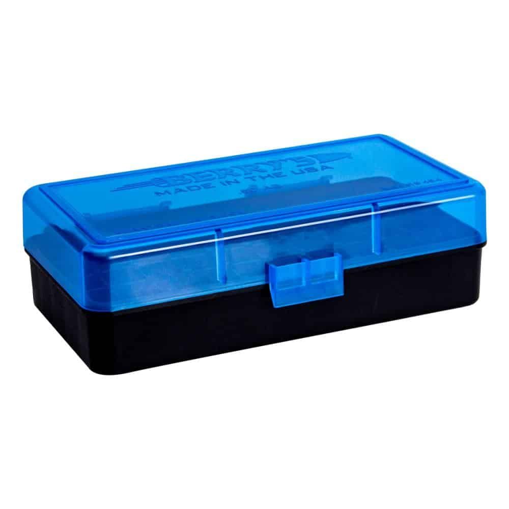 Berry&#39;s Ammo Box #454 454-50Ae 50Rd Blue