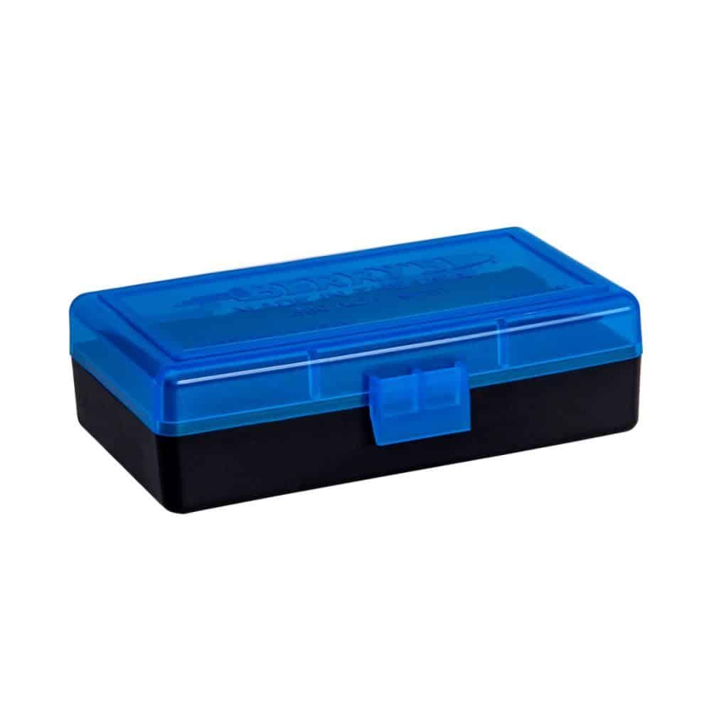 Berry&#39;s Ammo Box #401 9mm-50Rd Blue