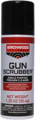 Birchwood Casey Gun Scrubber Single Purpose Firearms Cleaner, 1.25 Fl. Oz. Aerosol