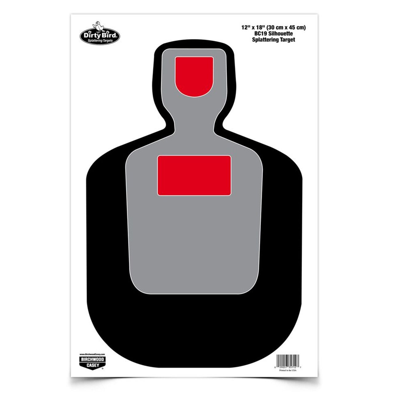 Birchwood Casey Dirty Bird® 12 x 18 BC-19 Silhouette Targets