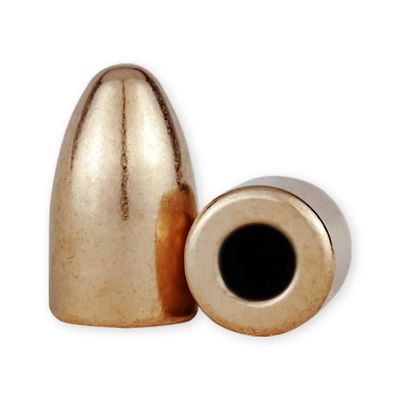 Berry&#39;s Bullets 9mm (.356) 124gr Hollow Base Round Nose Thick Plate