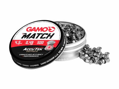 Gamo Match AccuTek Series Pellets Calibre 4.5 (500)