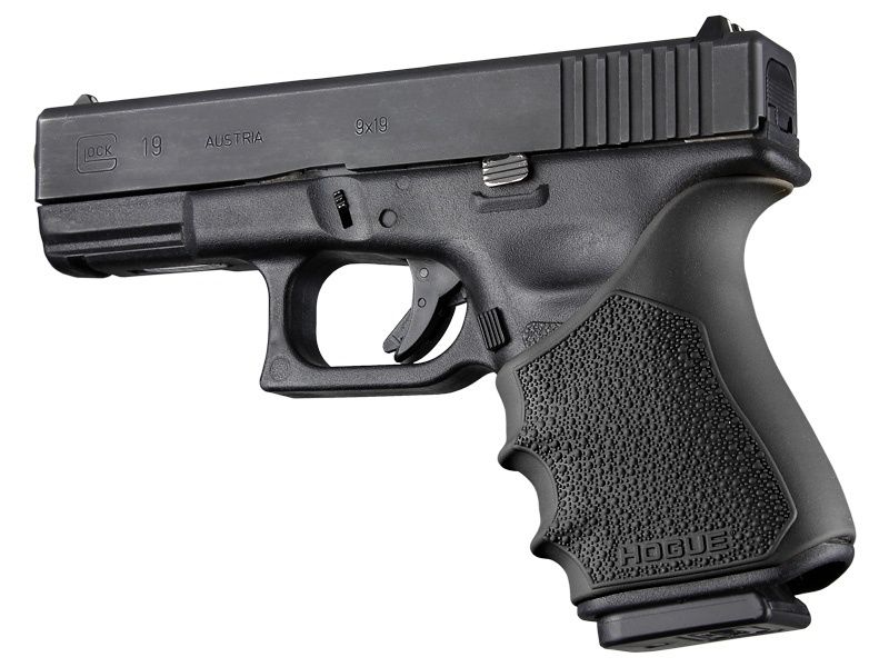 Hogue HandALL® Beavertail Grip Sleeve Gen 3&amp;4 - Black