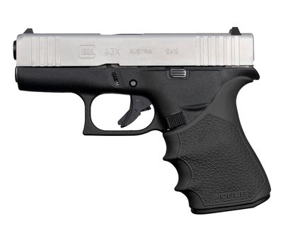 Hogue HandALL® Beavertail Grip Sleeve Glock 43X, 48 - Black
