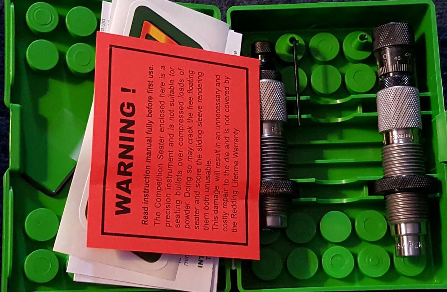 Redding Reloading Master Hunter Die Set - 22-250 Win