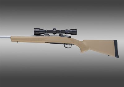 Hogue OverMolded Rifle Stock (Full Bed Block) - Flat Dark Earth
