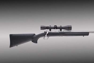 Hogue Ruger 77 MKII Long Action Standard Barrel Full Bed Block Stock - Black