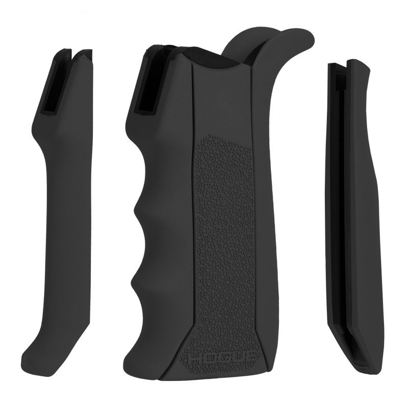 Hogue Modular OverMolded Rubber Grip for AR-15/M16 Rifles - Black