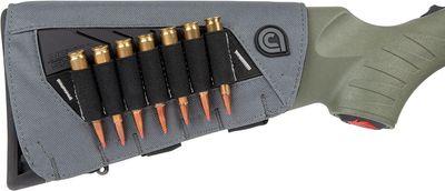 Allen Next Shot Bridger Premium Cartridge Carrier, Buttstock, Gray