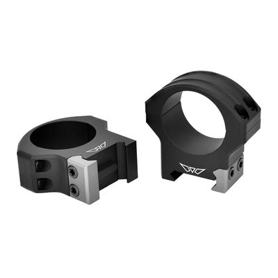 Warne HyperLite 30mm, Medium Matte Ring Set 8514M