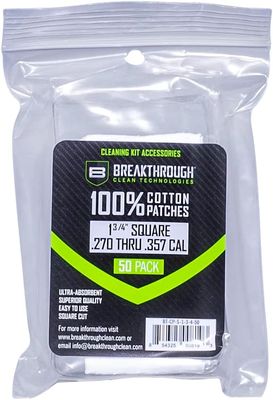 Breakthrough Cotton Patches 1.75&quot; Square 50s