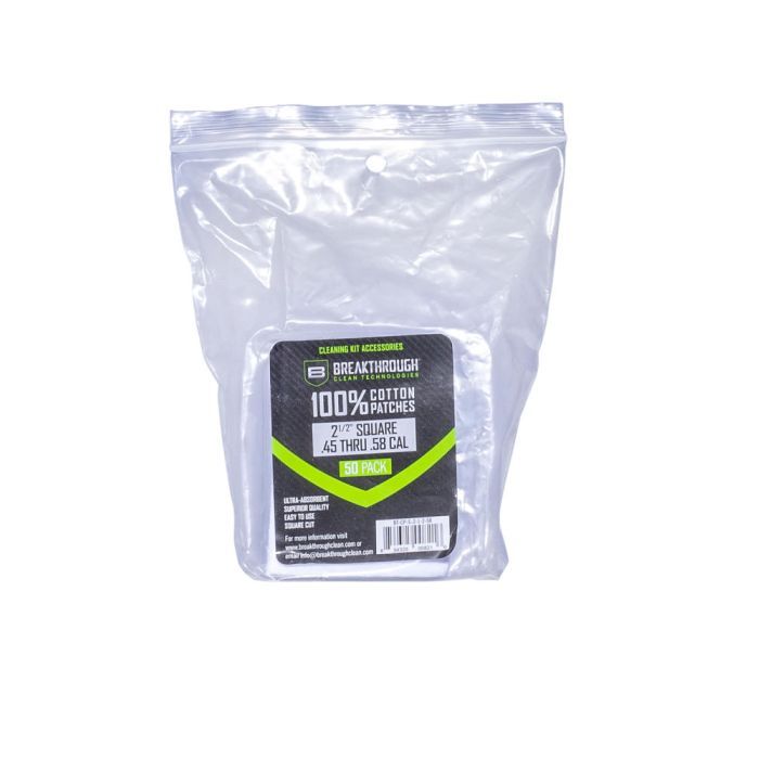 Breakthrough Cotton Patches 2.5&quot; Square 50s