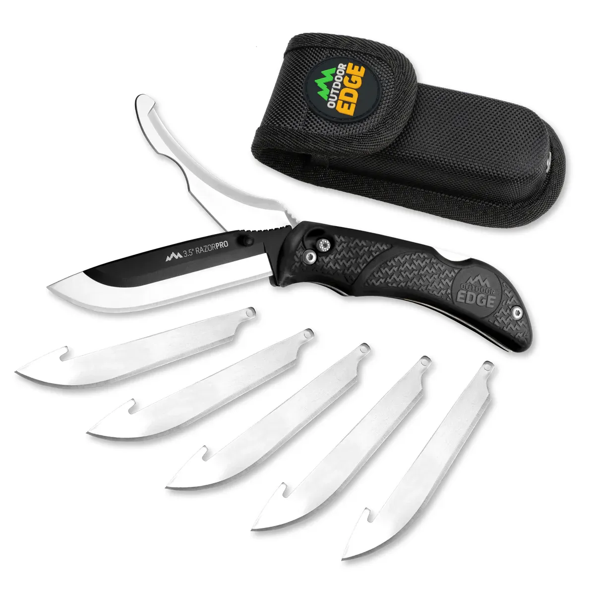 Outdoor Edge Razor Pro G 3,5&#39;&#39; 6 Black