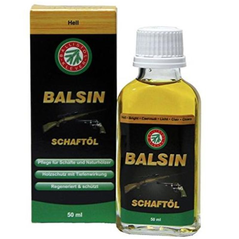 Ballistol Balsin Stock Oil 50ml - Bright
