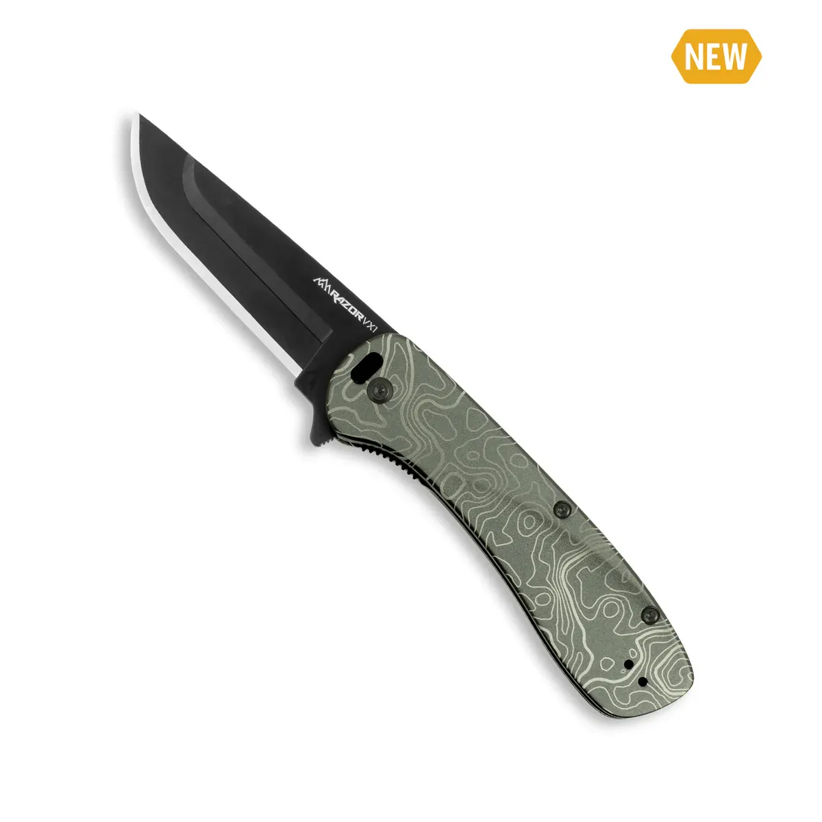 Outdoor Edge Razor VX1, 3 Blades Green