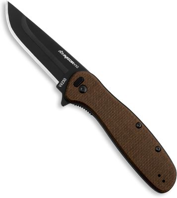 Outdoor Edge Razor VX2 Micarta Brown