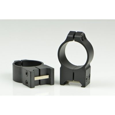 Warne Max Steel 30mm PA Fixed High Matte Rings