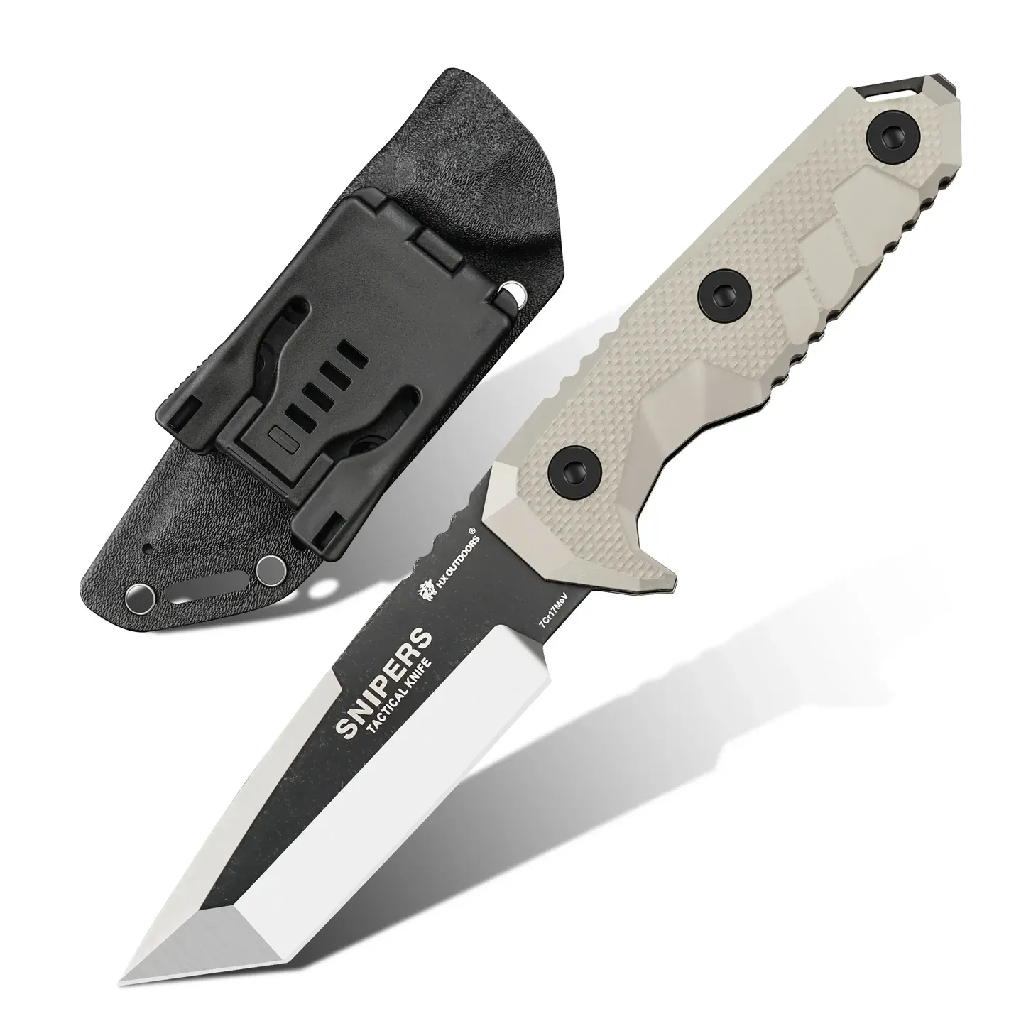 HX Outdoors Snipers Fixed Blade Knife  (231MM)