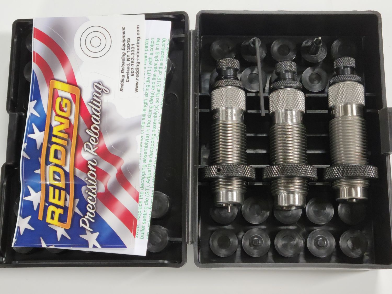 Redding NxGEN Titanium Carbide 3-Die Set 32 ACP