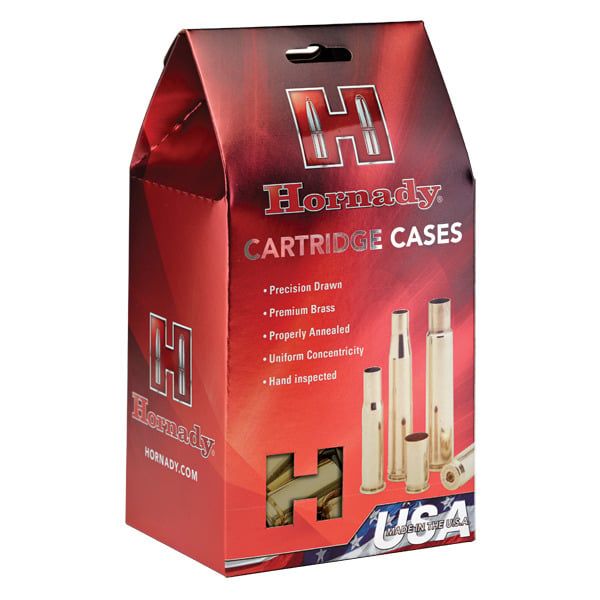 Hornady 7.62×39 Unprimed Brass Cases 50