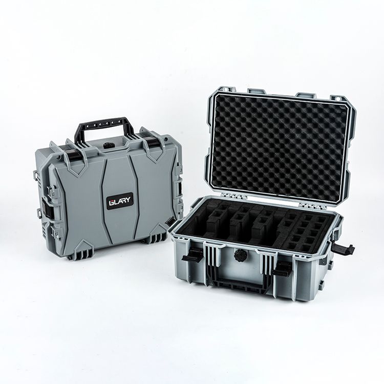 Glary Delux Handgun Case Grey