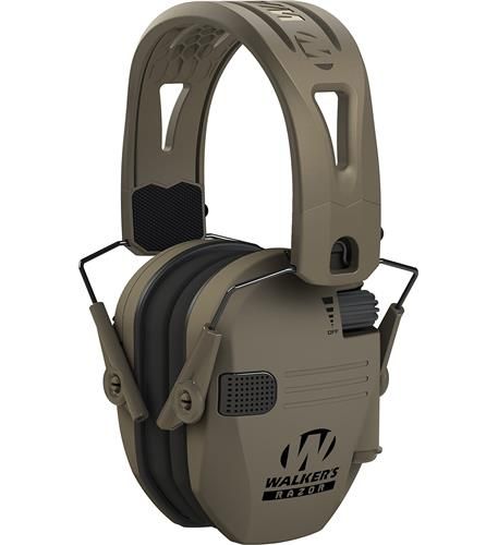Walker&#39;s Razor S/Electro Ear Muff HB Flat Dark Earth