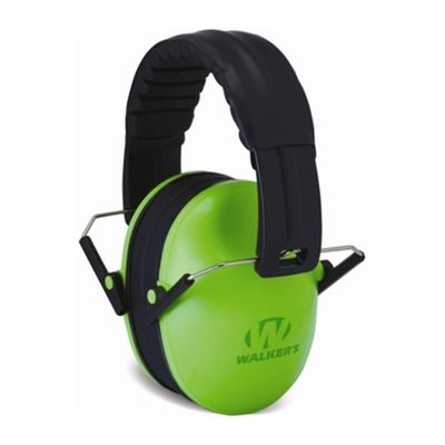 Walker&#39;s Baby &amp; Kids Passive Folding Earmuffs - Lime Green