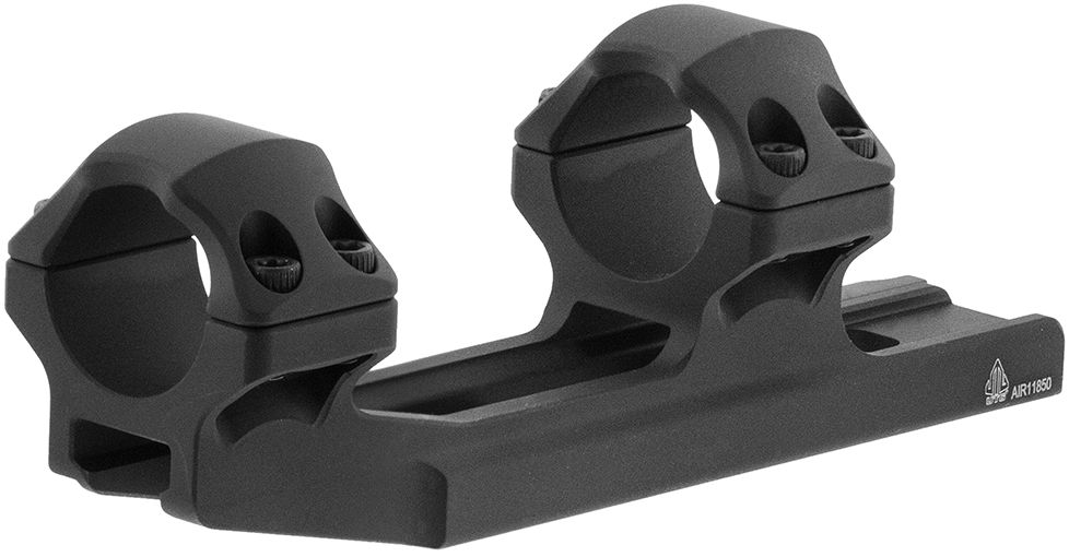 UTG ACCU-SYNC® 1&quot; Medium Profile 50mm Offset Picatinny Rings, Black