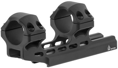 UTG ACCU-SYNC® 1&quot; High Profile 34mm Offset Picatinny Scope Rings - Black