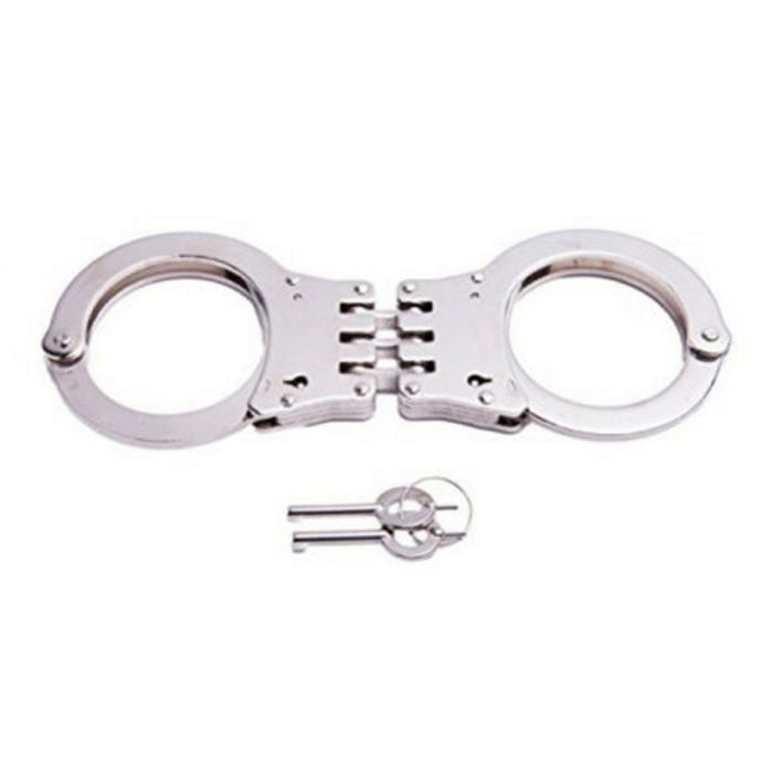 Yale Handcuffs - Hinged (Nickel)