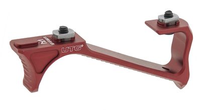 UTG Ultra Slim Angled Foregrip M-LOK®, Matte Red