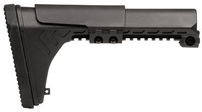 UTG PRO AR15 Ops Ready S5 Fixed Stock, Black​.