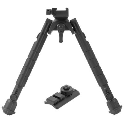 ​UTG® Recon 360® TL Bipod, 8.1&quot;-11.9&quot; Center Height, Picatinny​.